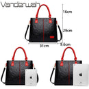 👜 Bolsa Tiracolo Feminina de Couro PU – Grande Capacidade e Estilo Fashion