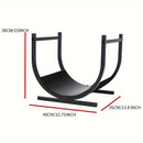 🔥                        Suporte para lareira com espaço para lenha